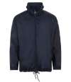 01618 Unisex Windbreaker Jacket French Navy colour image